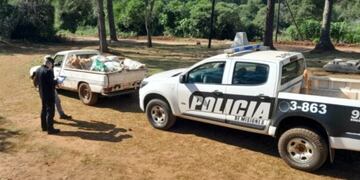 Terminó detenido por sustraer mandiocas en El Alcázar.