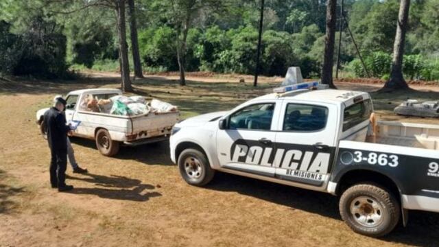 Terminó detenido por sustraer mandiocas en El Alcázar.