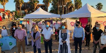 La Ministra de la Mujer Claudia Martínez, visitó la región de Ansenuza