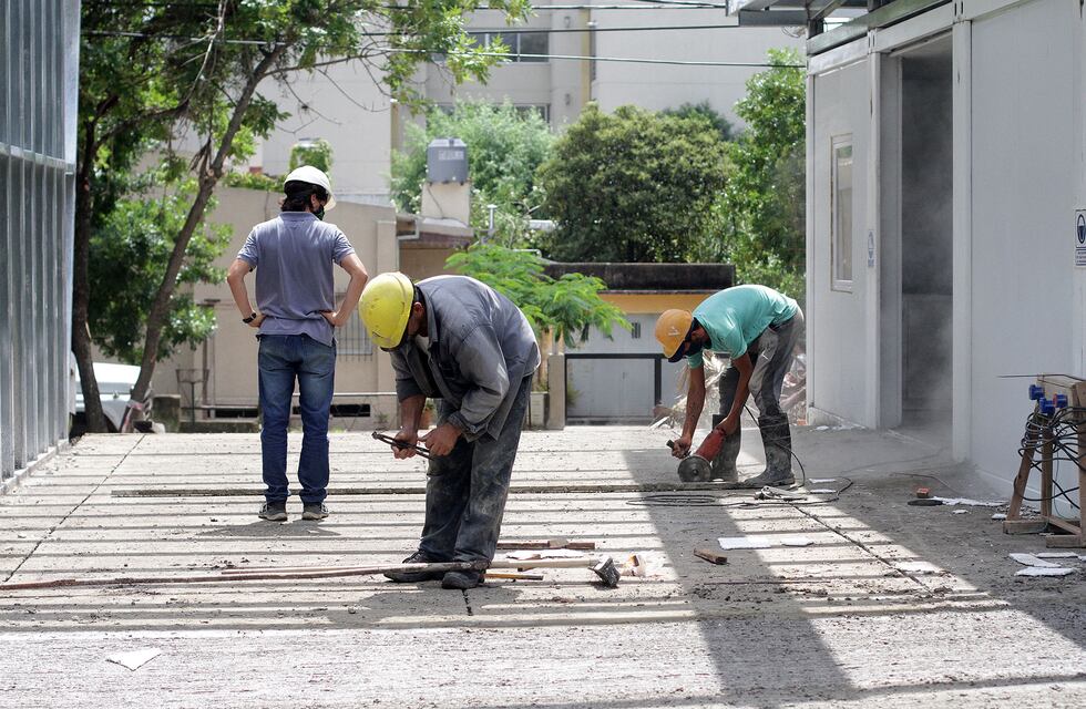 Ya están en obra dos de los tres hospitales modulares que tendrá Entre Ríos
