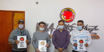 Deportistas de Carlos Paz recibieron una ayuda económica.