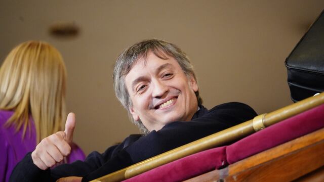 Máximo Kirchner. Foto Federico Lopez Claro