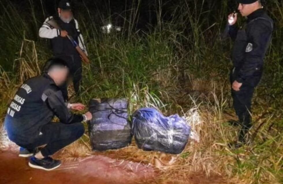Encubiertos frustran contrabando de marihuana en Eldorado