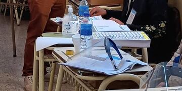 Votó el precandidato a Concejal Emilio Parrino (Emilio Parrino)