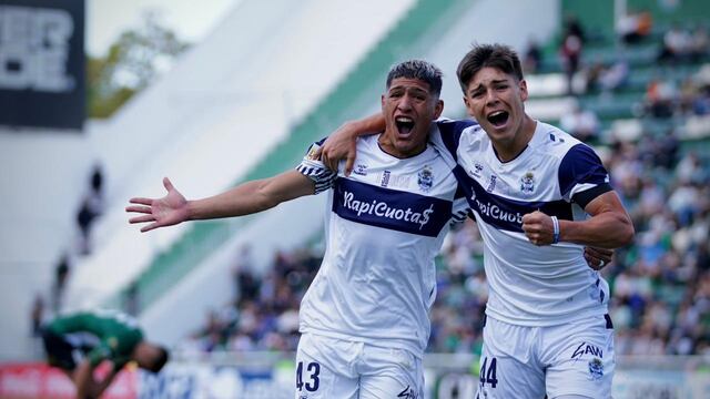 Gimnasia le está ganando 2 a 0 a Banfield como visitante. Foto: @GimnasiaOficial