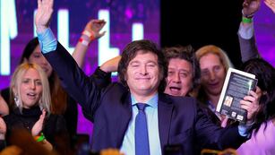 Javier Milei, candidato de La Libertad Avanza, enfrentará en balotaje a Sergio Massa el próximo 19 de noviembre. (AP)
