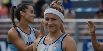 La delantera cordobesa Julieta Jankunas se mostró emocionada tras haber ganado el oro con Las Leonas.
