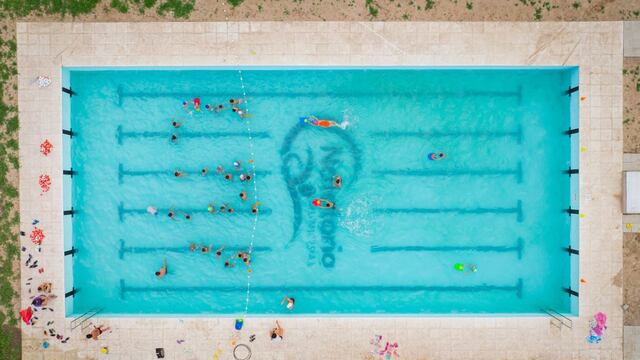 Pileta Municipal Arroyito sector sur