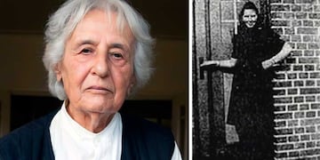 Irmgard Furchner, la exsecretaria nazi que se dio a la fuga antes de su juicio.