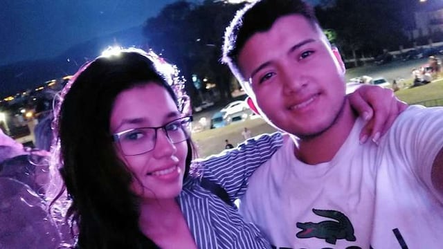 Rocío González junto a Ezequiel Mendoza