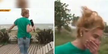 Una notera de TN sorprendió a una pareja en la peor situación.