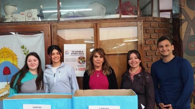 Dos colegios más se sumaron a la campaña solidaria "Tu escuela ayuda".