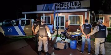 Incautan marihuana en Puerto Libertad.