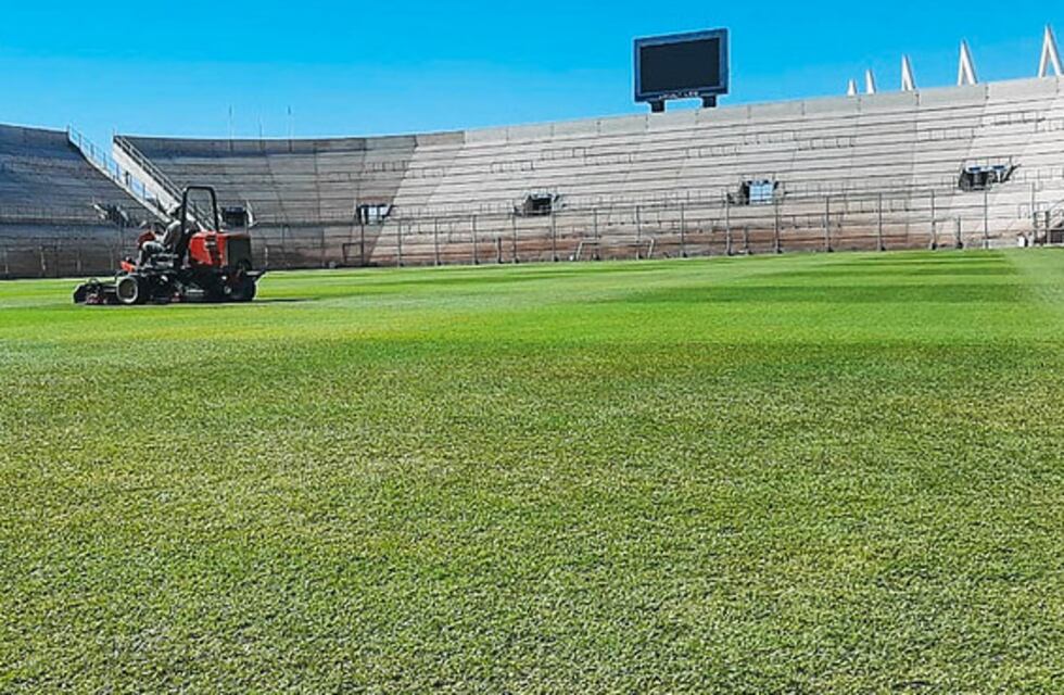 El Bicentenario ya está listo para las finales del fútbol argentino
