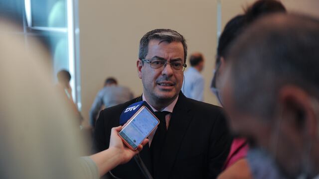 Germán Martínez, presidente del bloque oficialista en la Cámara baja. Foto Federico López Claro.