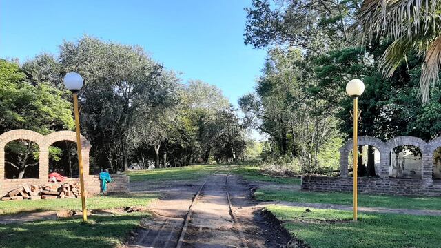 Continúan las obras en Valle Hermoso para la vuelta del Tren de las Sierras.