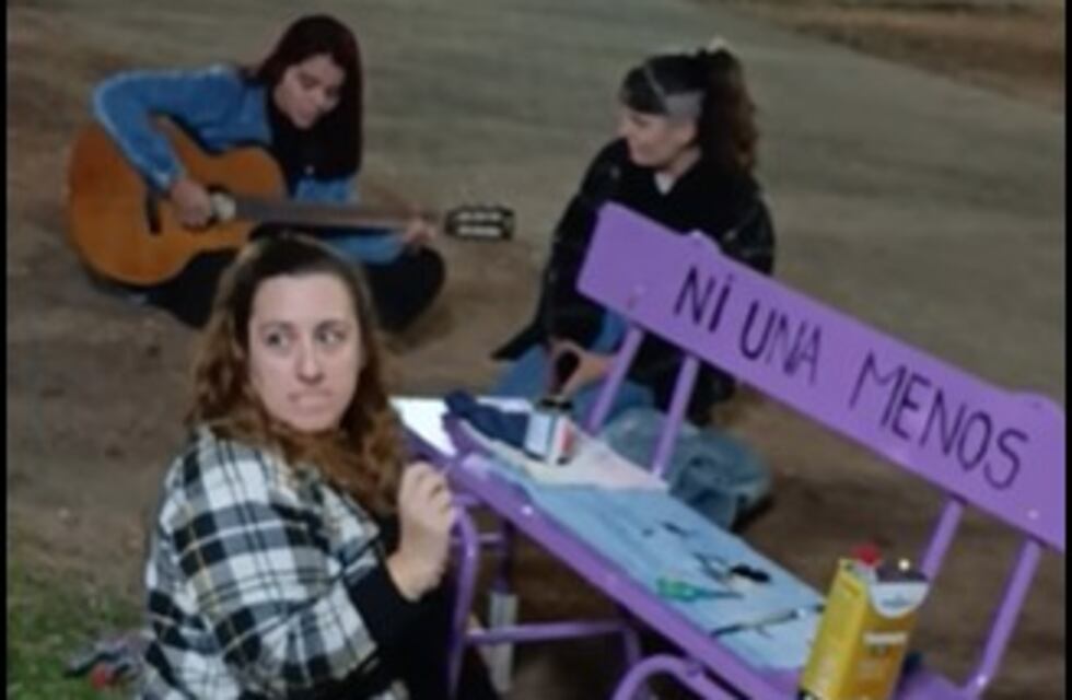 Rafaela también participó de los 10 años de “Ni una menos”