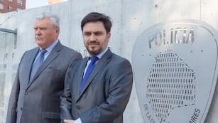 Ramiro Marra junto a Eduardo Martino.