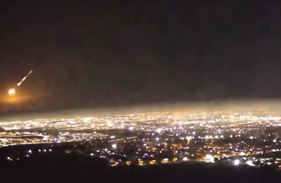 Impactante meteoro cruzó los cielos de la Cordillera entre Mendoza y Chile