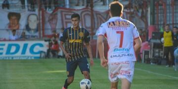 El juvenil formó parte del plantel campeón de la Copa Santa Fe\u002E (Prensa Rosario Central)