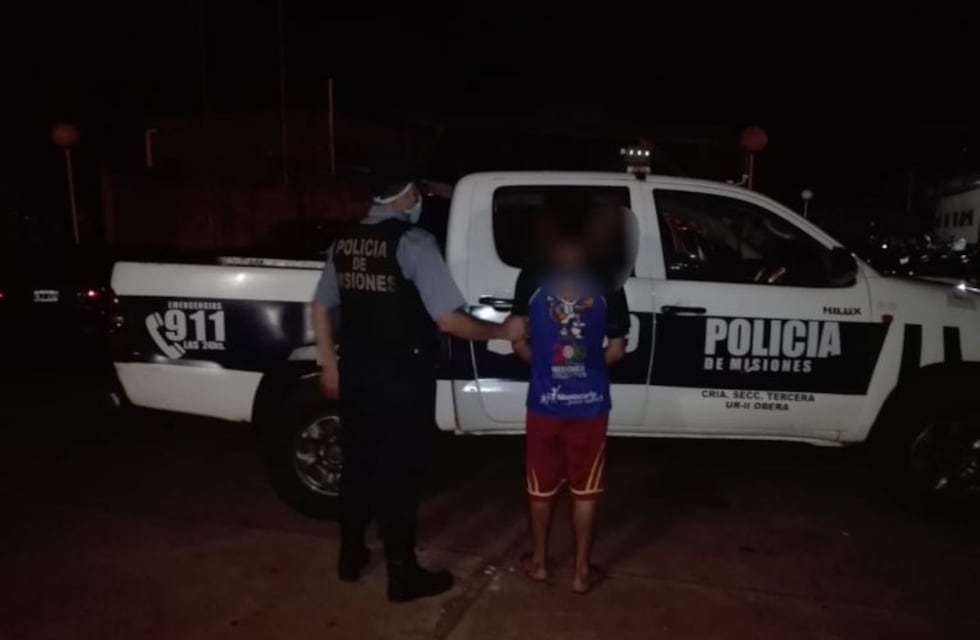 Amenazó a su familia, agredió a su hermano y terminó detenido