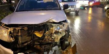 Cinco accidentes viales en dos horas en Neuquén por las condiciones climáticas