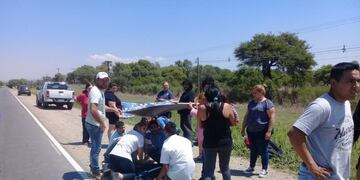 Malagueño: accidente de tránsito con heridos