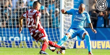 Christian Almeida, el refuerzo de Belgrano, se lesionó\u002E