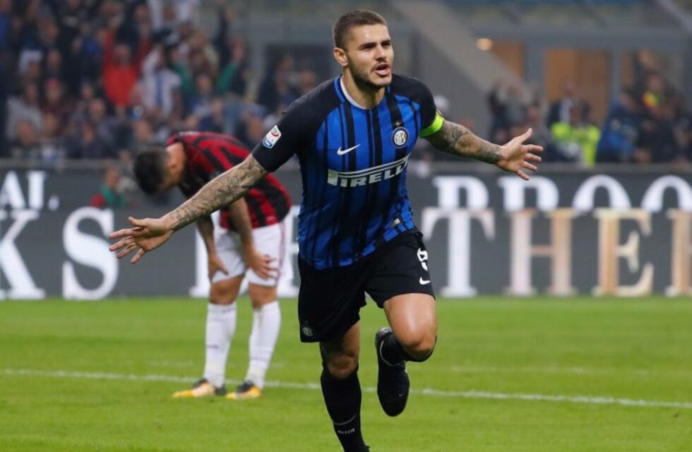 El festejo "a lo Messi" de Mauro Icardi
