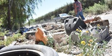 Basurero a cielo abierto en Rawson\u002E