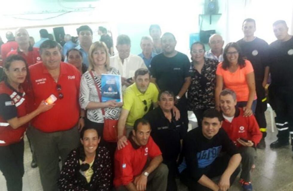 Se realizó el segundo encuentro de Defensa Civil en Arroyito