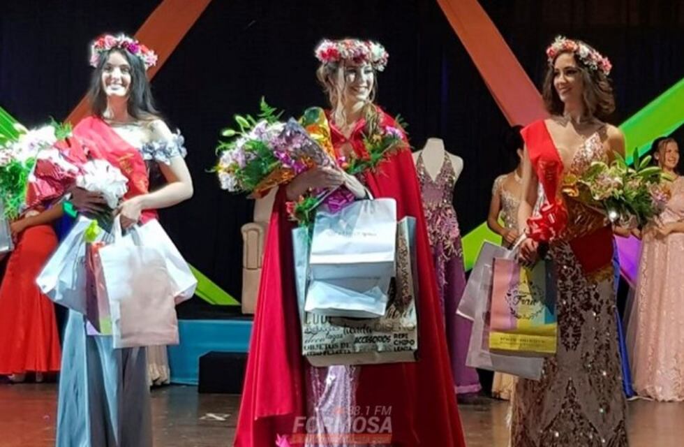 Martina Ridella es la reina de los estudiantes de Formosa