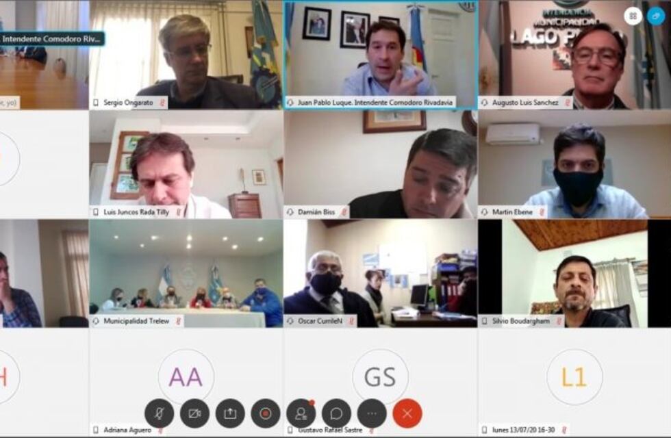 Con los intendentes, Provincia informó sobre la extensión de las medidas