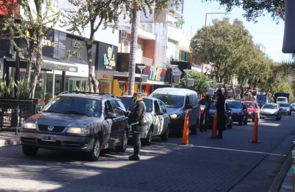 Carlos Paz: controlan el uso obligatorio del tapabocas