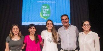 Junto a Macarena Sánchez, se presentó el Consejo Provincial de Juventudes
