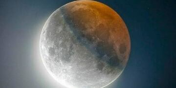 Eclipse penumbral de la \