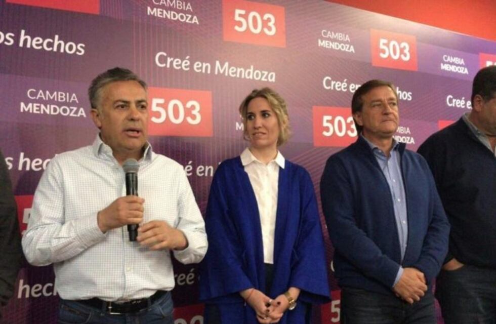 Cornejo habló de un "virtual empate" de los candidatos a diputados en Mendoza