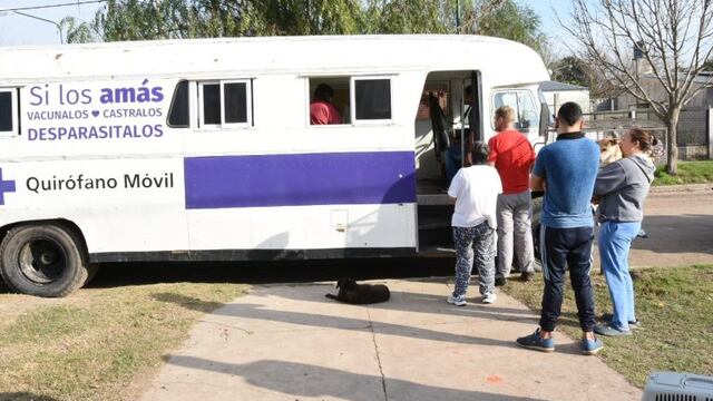 El quirófano móvil estará en el barrio Güemes\u002E (Prensa Municipalidad de Rafaela)