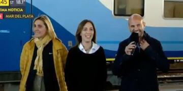 Vidal Mar del Plata tren