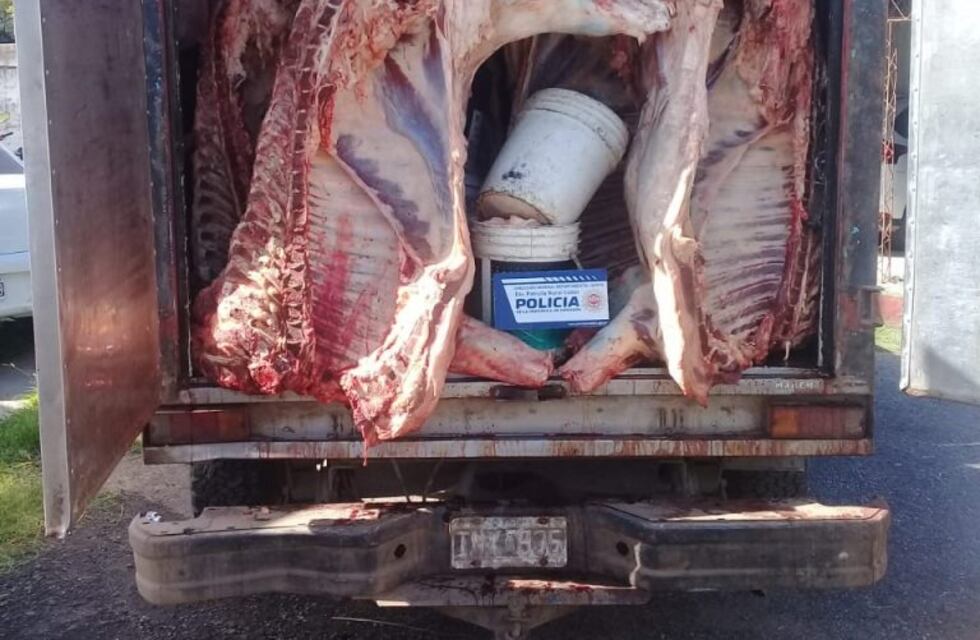 Colonia Caroya: secuestran casi medio millón de pesos en carne sin cadena de frío