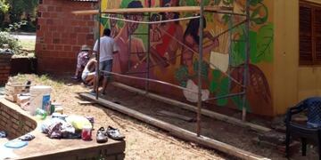 Mural de la historia de Eldorado\u002E