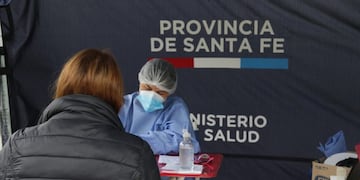 El Ministerio de Salud provincial implementó el plan Detectar Federal en Funes esta semana\u002E (@minsaludsantafe)