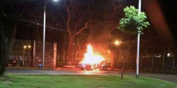 Balacera en Ciudad del Este entre delincuentes y policu00edas.