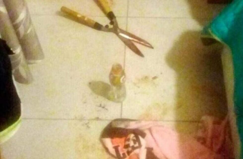 Urgente: ya está en su casa el hombre herido con las tijeras