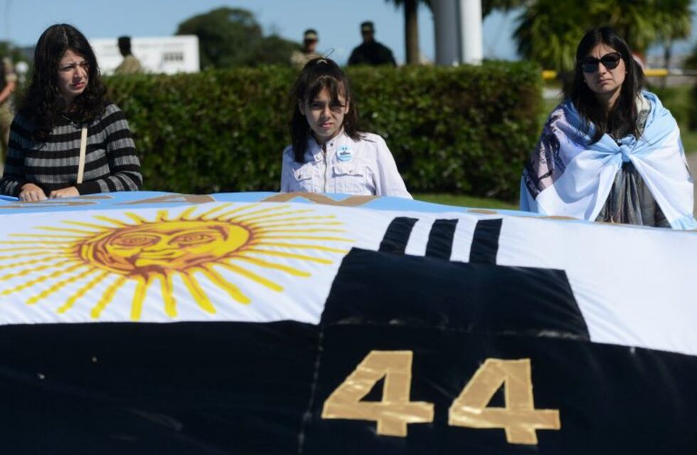 ARA San Juan: a tres años del hundimiento, homenajearon en Mar del Plata a los tripulantes