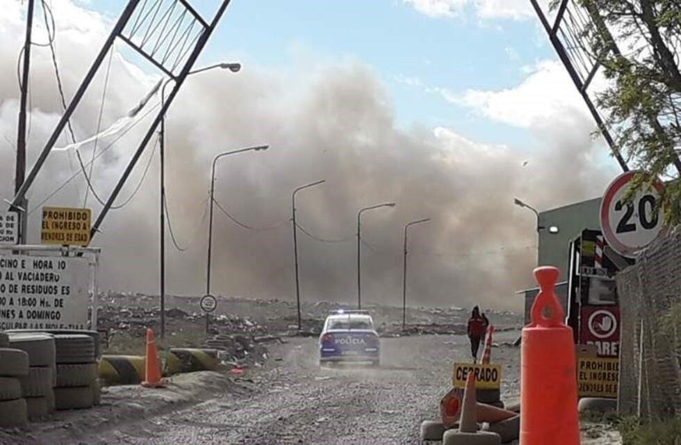 Nuevo incendio en el vaciadero municipal