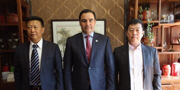 Gustavo Valdés continúa la búsqueda de inversiones en su visita a China