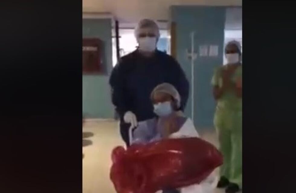 Coronavirus: trasladan a su casa a la enfermera puntaltense que se había contagiado