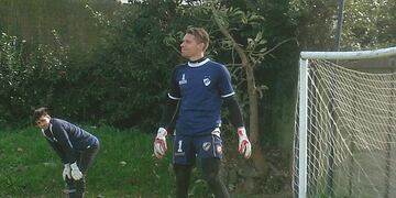 El arquero cuyo pase pertenece a Belgrano viene de un buen torneo en Quilmes\u002E