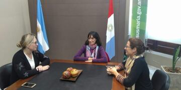 Bioquímicas e ingenieras de IRAM (Prensa Municipio)